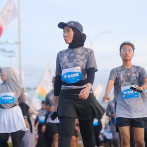 Race photo from KEDIRI HALF MARATHON 2026