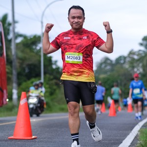 Race photo from Belitung Multisport Festival