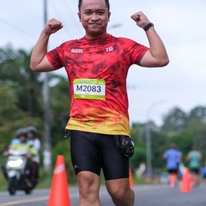 Race photo from Belitung Multisport Festival