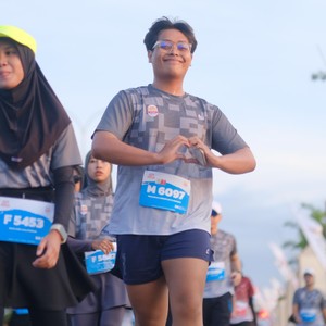 Race photo from KEDIRI HALF MARATHON 2026