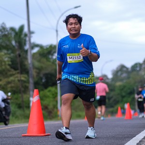 Race photo from Belitung Multisport Festival
