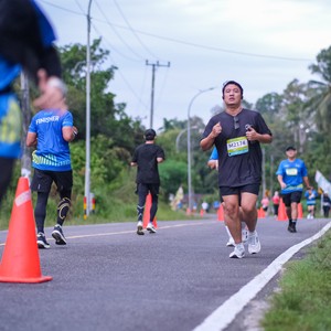Race photo from Belitung Multisport Festival
