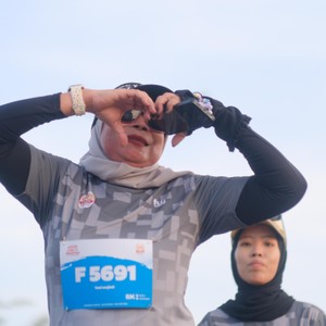 Race photo from KEDIRI HALF MARATHON 2026