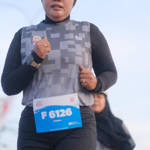 Race photo from KEDIRI HALF MARATHON 2026