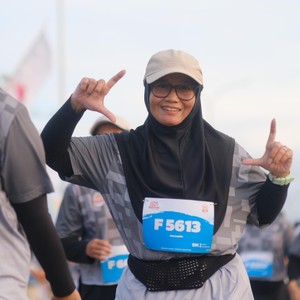 Race photo from KEDIRI HALF MARATHON 2026