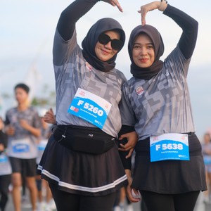 Race photo from KEDIRI HALF MARATHON 2026
