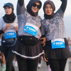Race photo from KEDIRI HALF MARATHON 2026