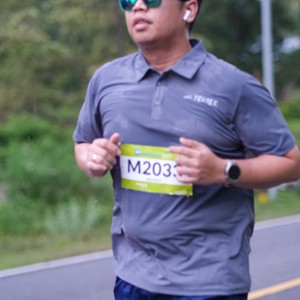 Race photo from Belitung Multisport Festival