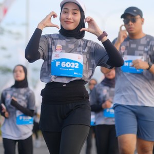 Race photo from KEDIRI HALF MARATHON 2026