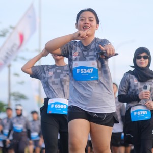 Race photo from KEDIRI HALF MARATHON 2026
