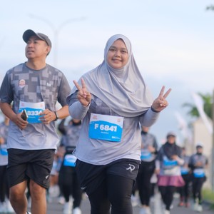Race photo from KEDIRI HALF MARATHON 2026