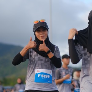 Race photo from KEDIRI HALF MARATHON 2026