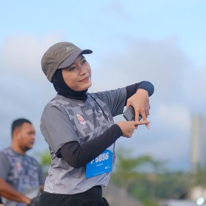 Race photo from KEDIRI HALF MARATHON 2026
