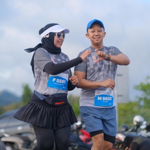 Race photo from KEDIRI HALF MARATHON 2026