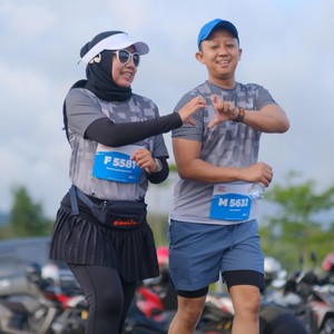 Race photo from KEDIRI HALF MARATHON 2026