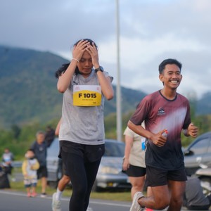 Race photo from KEDIRI HALF MARATHON 2026