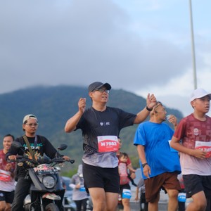 Race photo from KEDIRI HALF MARATHON 2026
