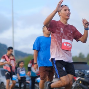 Race photo from KEDIRI HALF MARATHON 2026