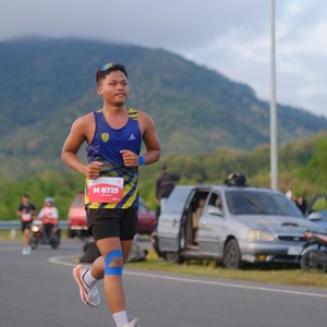 Race photo from KEDIRI HALF MARATHON 2026