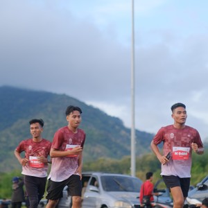 Race photo from KEDIRI HALF MARATHON 2026