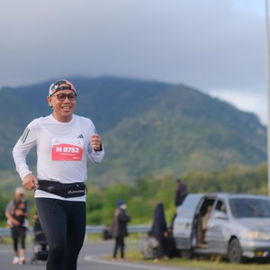 Race photo from KEDIRI HALF MARATHON 2026