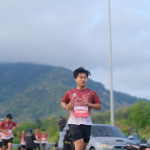 Race photo from KEDIRI HALF MARATHON 2026