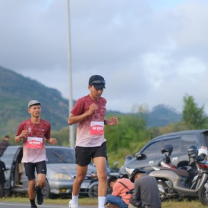 Race photo from KEDIRI HALF MARATHON 2026