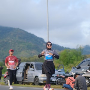 Race photo from KEDIRI HALF MARATHON 2026