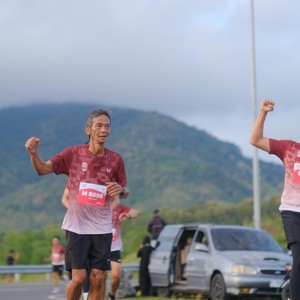 Race photo from KEDIRI HALF MARATHON 2026