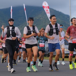 Race photo from KEDIRI HALF MARATHON 2026