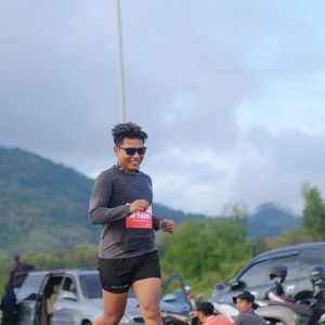 Race photo from KEDIRI HALF MARATHON 2026