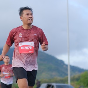 Race photo from KEDIRI HALF MARATHON 2026