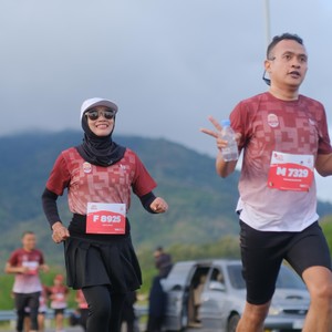 Race photo from KEDIRI HALF MARATHON 2026