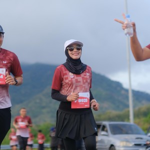 Race photo from KEDIRI HALF MARATHON 2026