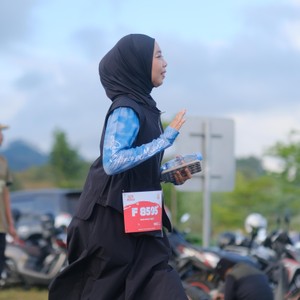 Race photo from KEDIRI HALF MARATHON 2026
