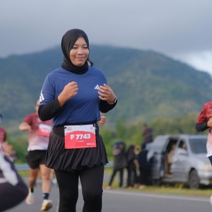 Race photo from KEDIRI HALF MARATHON 2026