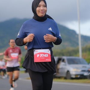 Race photo from KEDIRI HALF MARATHON 2026
