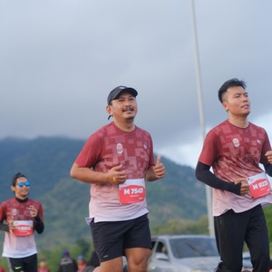 Race photo from KEDIRI HALF MARATHON 2026
