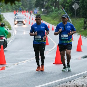 Race photo from Belitung Multisport Festival