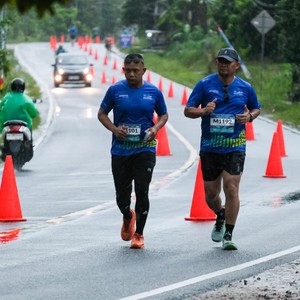 Race photo from Belitung Multisport Festival