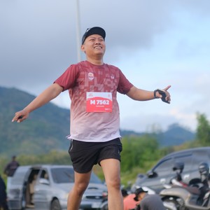 Race photo from KEDIRI HALF MARATHON 2026