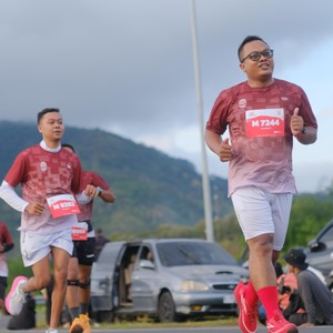 Race photo from KEDIRI HALF MARATHON 2026