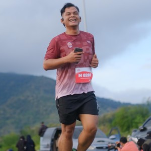 Race photo from KEDIRI HALF MARATHON 2026