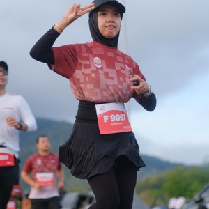Race photo from KEDIRI HALF MARATHON 2026