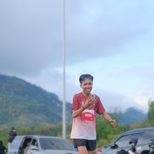 Race photo from KEDIRI HALF MARATHON 2026