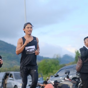 Race photo from KEDIRI HALF MARATHON 2026