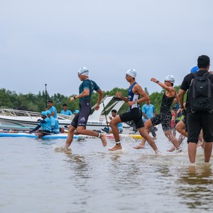 Race photo from Belitung Multisport Festival