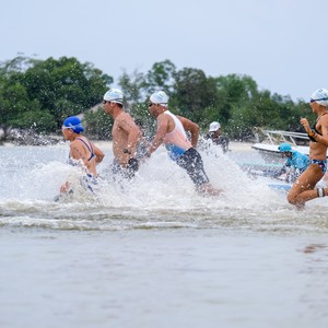 Race photo from Belitung Multisport Festival