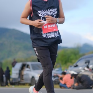 Race photo from KEDIRI HALF MARATHON 2026