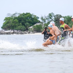 Race photo from Belitung Multisport Festival